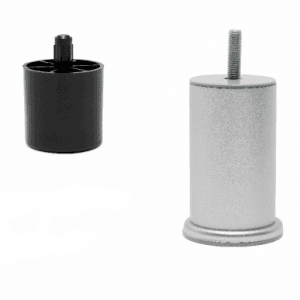 Bettfüße und Rollen für Boxspringbetten – Holz, Metall und Kunststoffoptionen